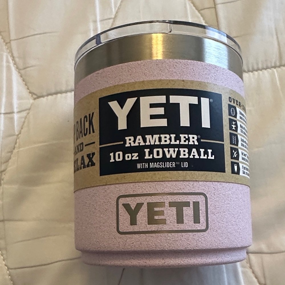 YETI Rambler 10 oz Lowball - Soft Pink